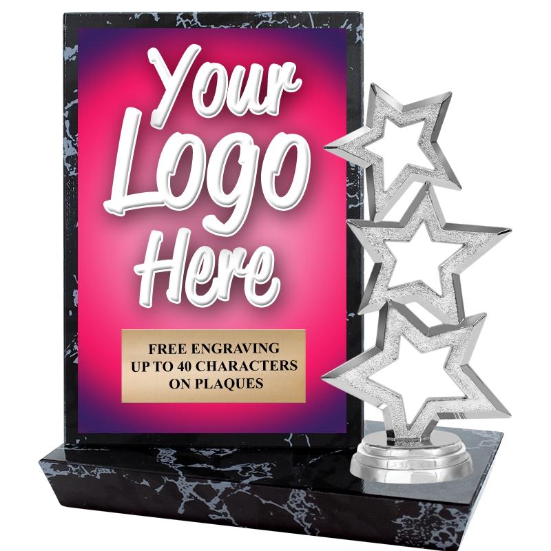 6"X6" CUSTOM STADIUM PLAQUE