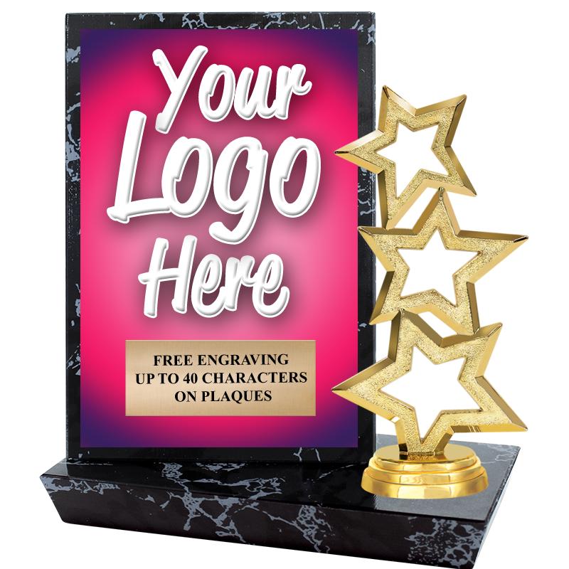 6"X6" CUSTOM STADIUM PLAQUE