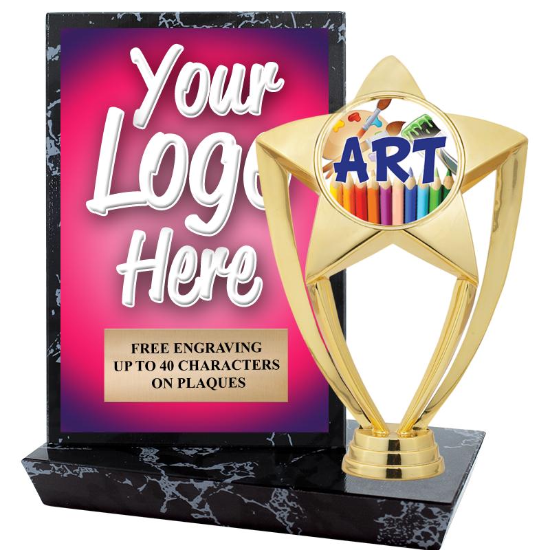 6"X6" CUSTOM STADIUM PLAQUE