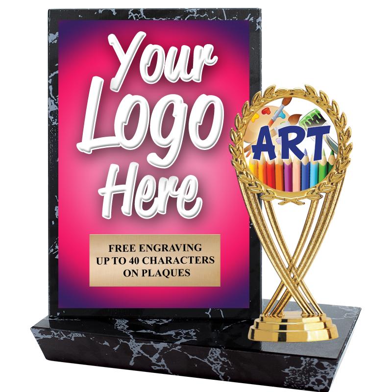 6"X6" CUSTOM STADIUM PLAQUE