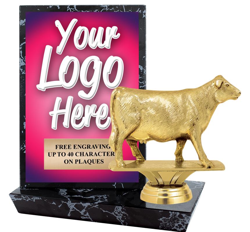 6"X6" CUSTOM STADIUM PLAQUE