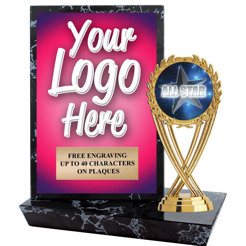 6"X6" CUSTOM STADIUM PLAQUE