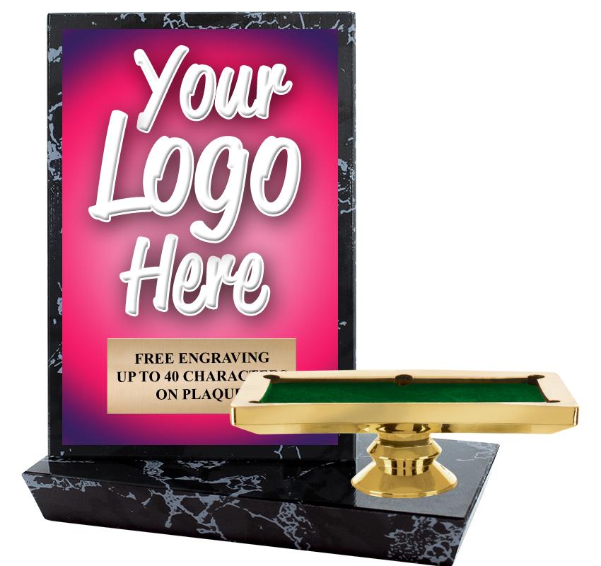 6"X6" CUSTOM STADIUM PLAQUE