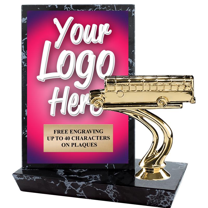 6"X6" CUSTOM STADIUM PLAQUE