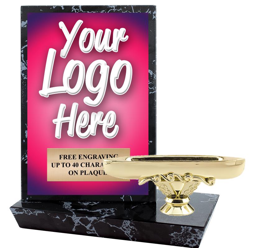 6"X6" CUSTOM STADIUM PLAQUE