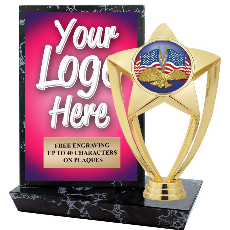 6"X6" CUSTOM STADIUM PLAQUE