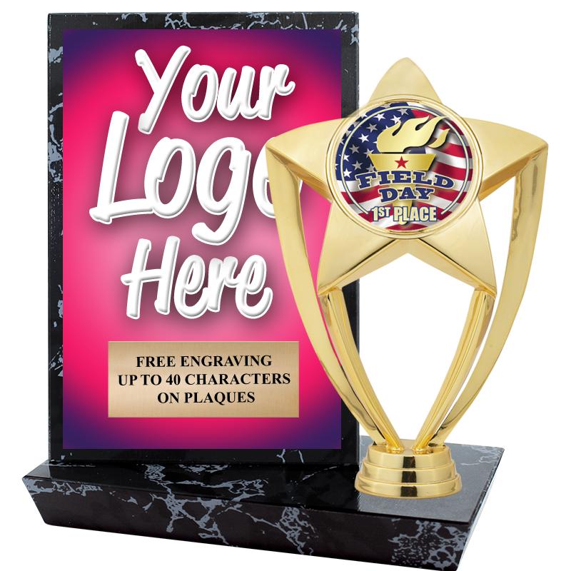 6"X6" CUSTOM STADIUM PLAQUE