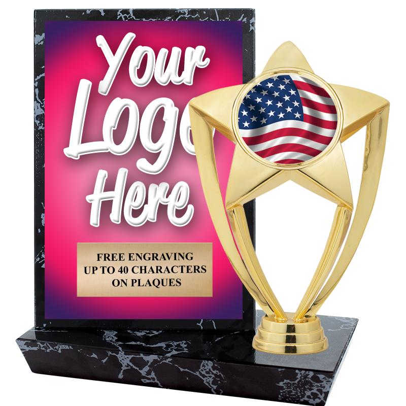 6"X6" CUSTOM STADIUM PLAQUE