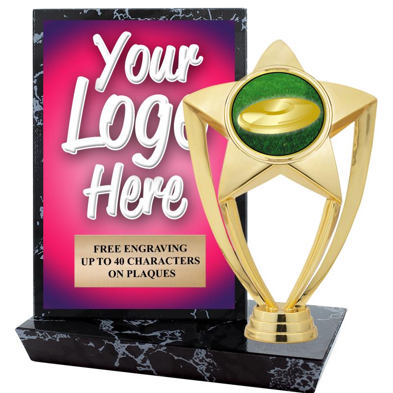 6"X6" CUSTOM STADIUM PLAQUE