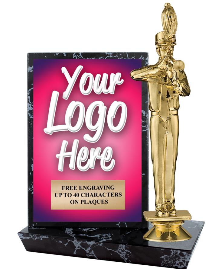 6"X6" CUSTOM STADIUM PLAQUE