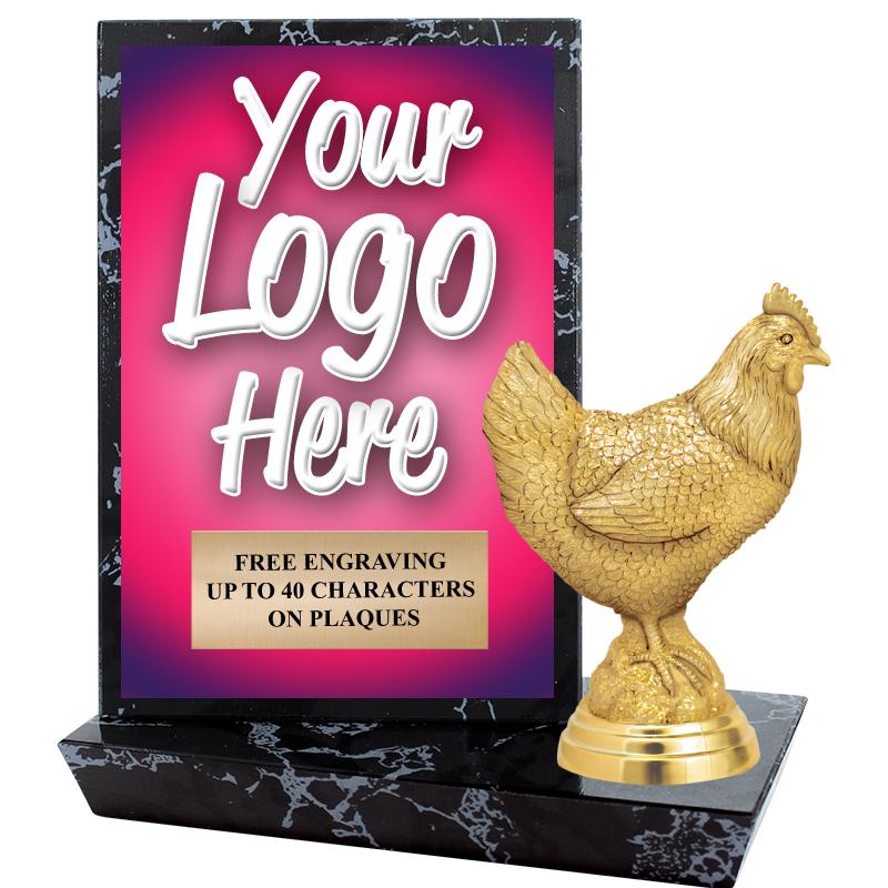 6"X6" CUSTOM STADIUM PLAQUE