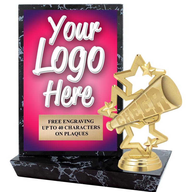 6"X6" CUSTOM STADIUM PLAQUE