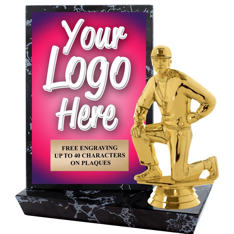 6"X6" CUSTOM STADIUM PLAQUE