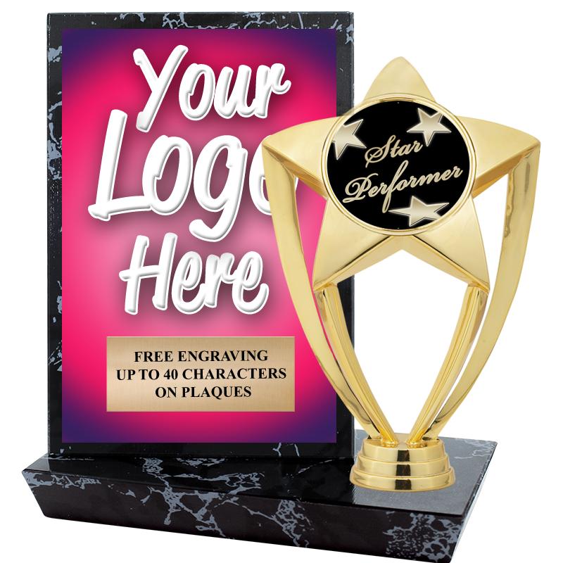 6"X6" CUSTOM STADIUM PLAQUE