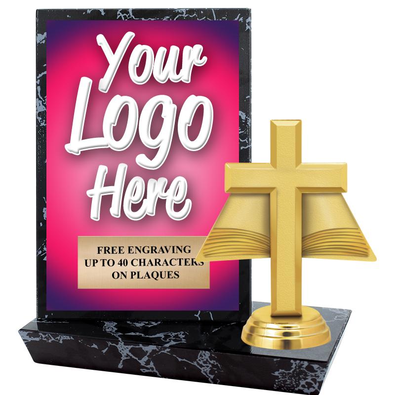 6"X6" CUSTOM STADIUM PLAQUE