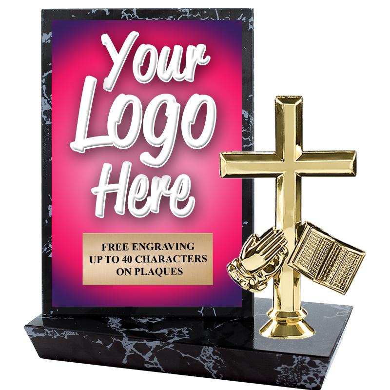 6"X6" CUSTOM STADIUM PLAQUE