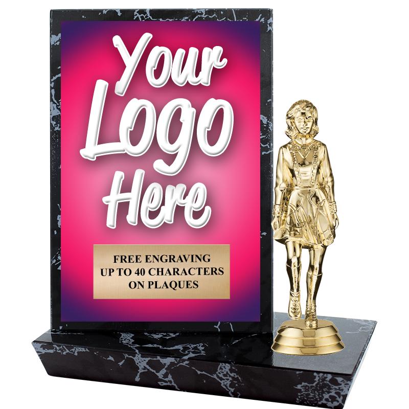 6"X6" CUSTOM STADIUM PLAQUE