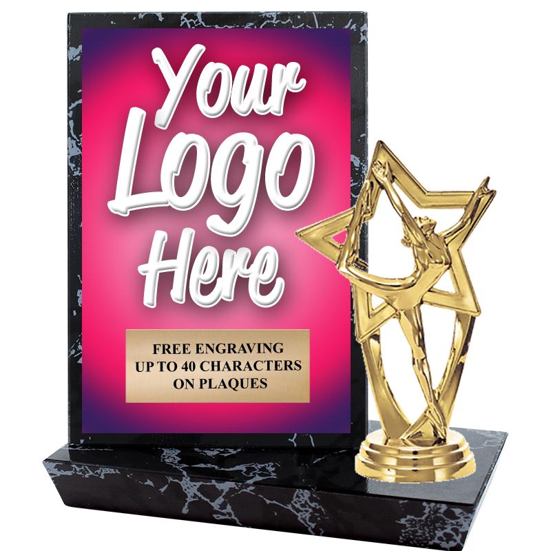 6"X6" CUSTOM STADIUM PLAQUE