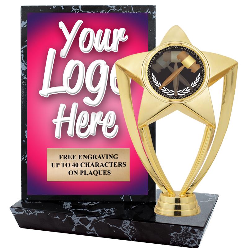 6"X6" CUSTOM STADIUM PLAQUE