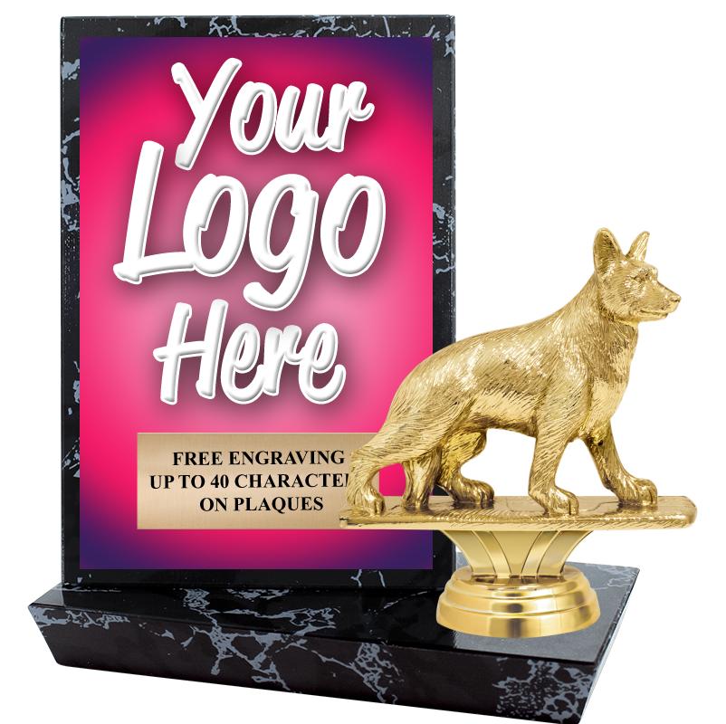 6"X6" CUSTOM STADIUM PLAQUE