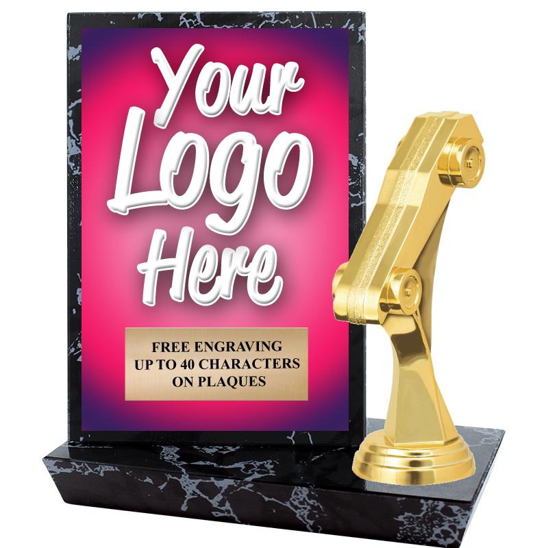 6"X6" CUSTOM STADIUM PLAQUE