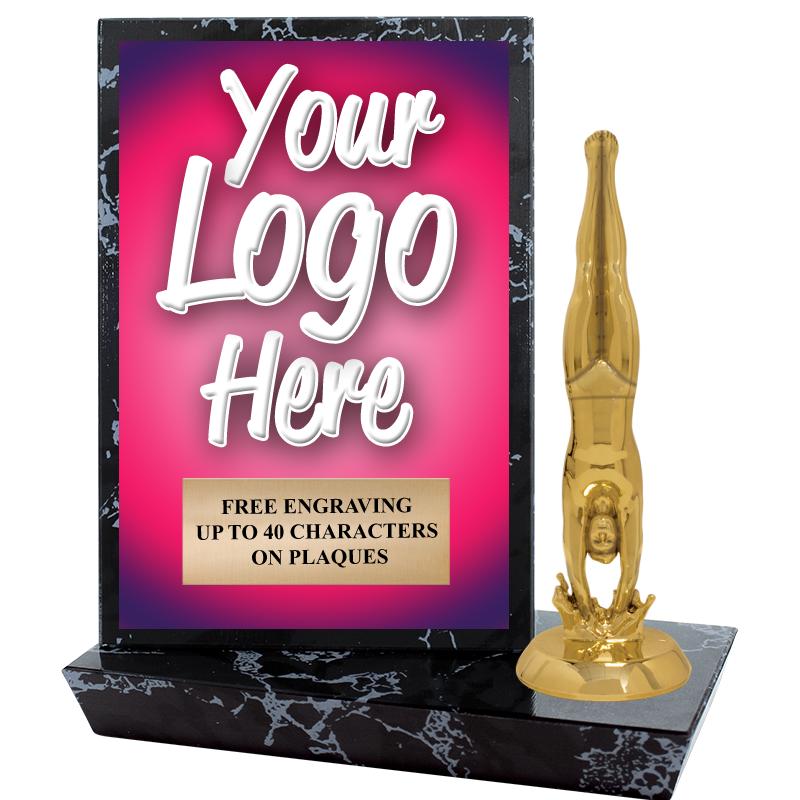 6"X6" CUSTOM STADIUM PLAQUE