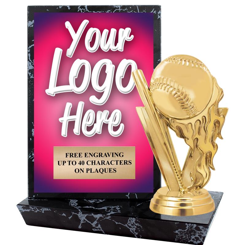 6"X6" CUSTOM STADIUM PLAQUE