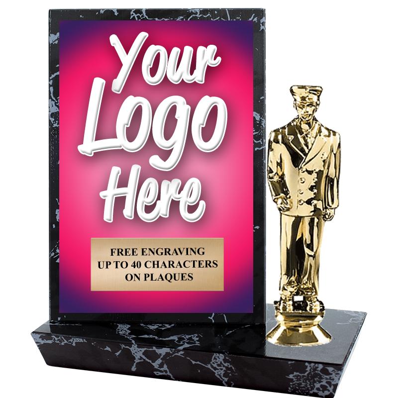 6"X6" CUSTOM STADIUM PLAQUE