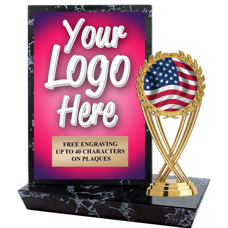 6"X6" CUSTOM STADIUM PLAQUE