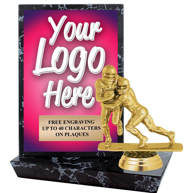 6"X6" CUSTOM STADIUM PLAQUE