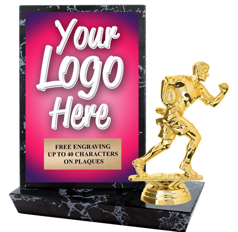 6"X6" CUSTOM STADIUM PLAQUE