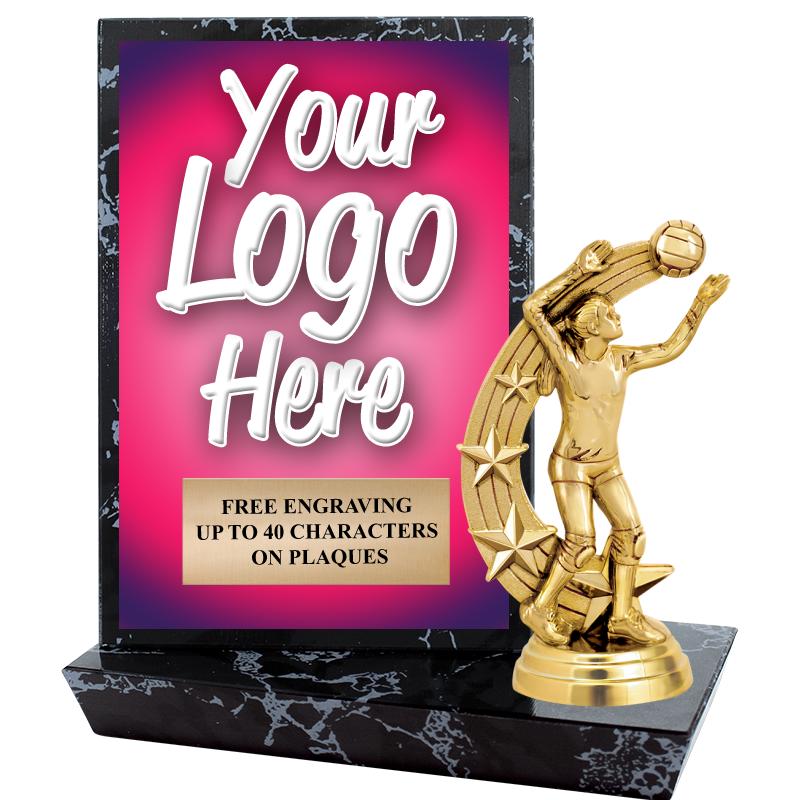 6"X6" CUSTOM STADIUM PLAQUE