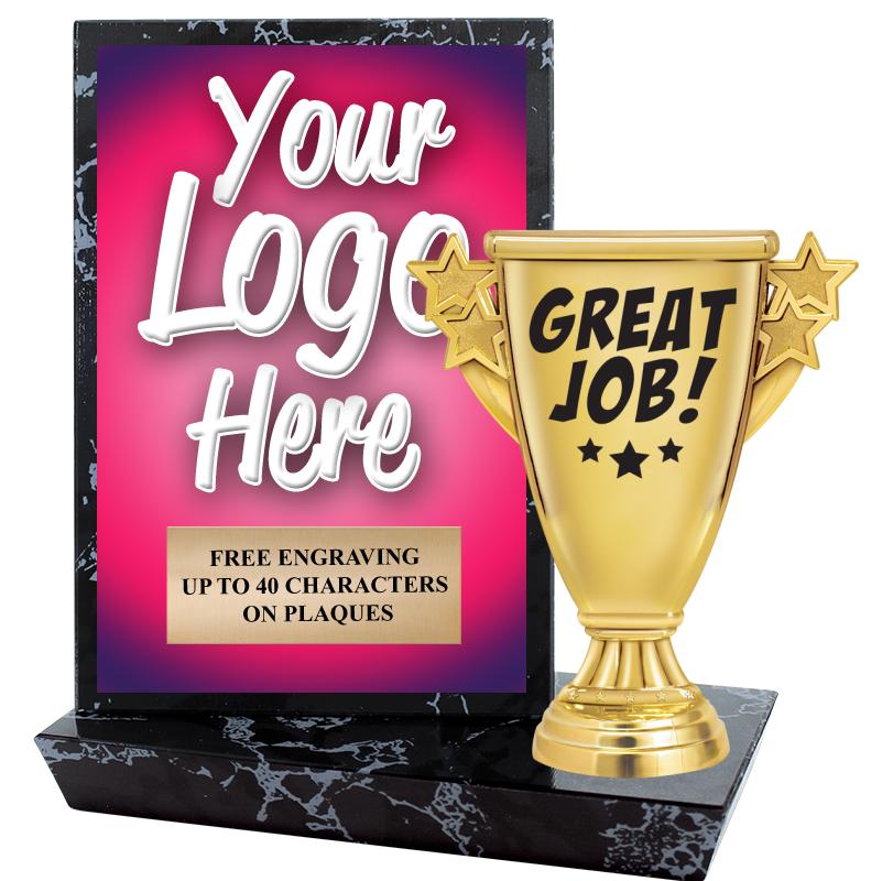 6"X6" CUSTOM STADIUM PLAQUE