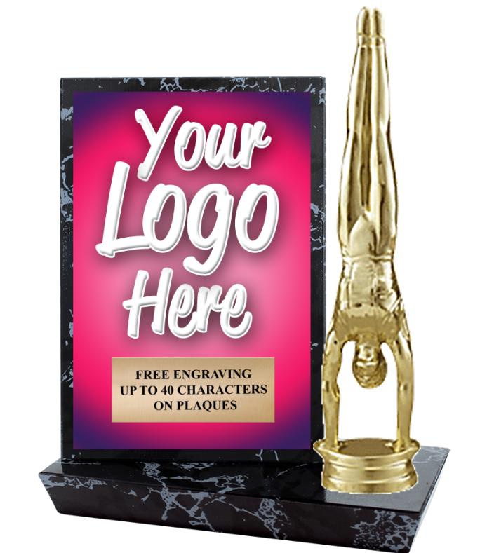 6"X6" CUSTOM STADIUM PLAQUE