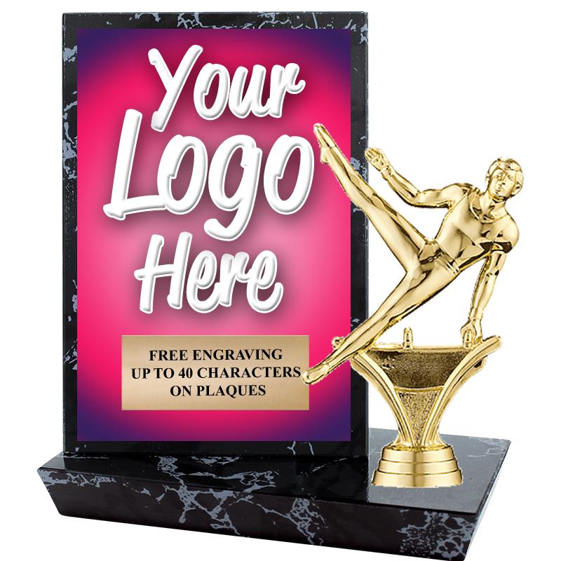 6"X6" CUSTOM STADIUM PLAQUE