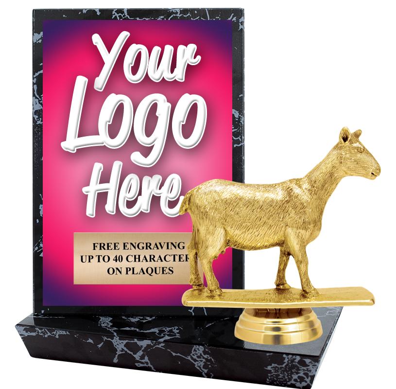 6"X6" CUSTOM STADIUM PLAQUE