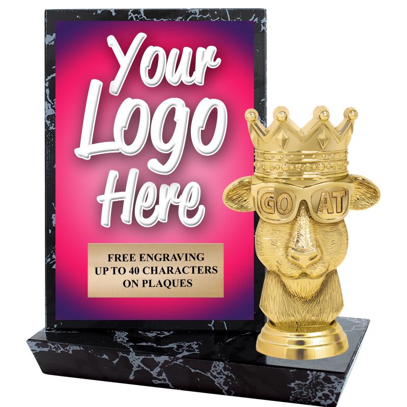 6"X6" CUSTOM STADIUM PLAQUE