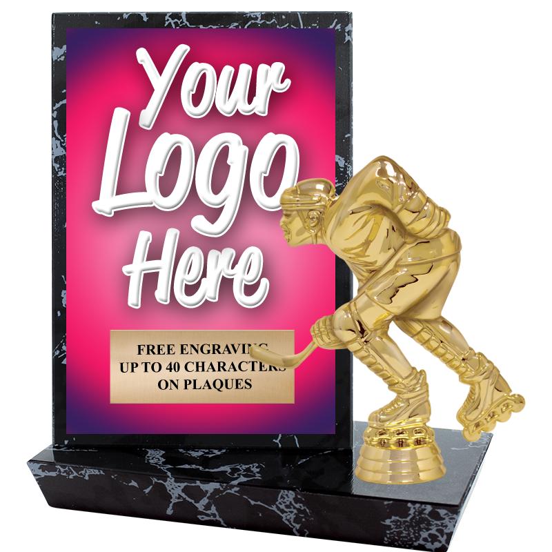 6"X6" CUSTOM STADIUM PLAQUE