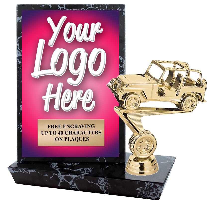 6"X6" CUSTOM STADIUM PLAQUE