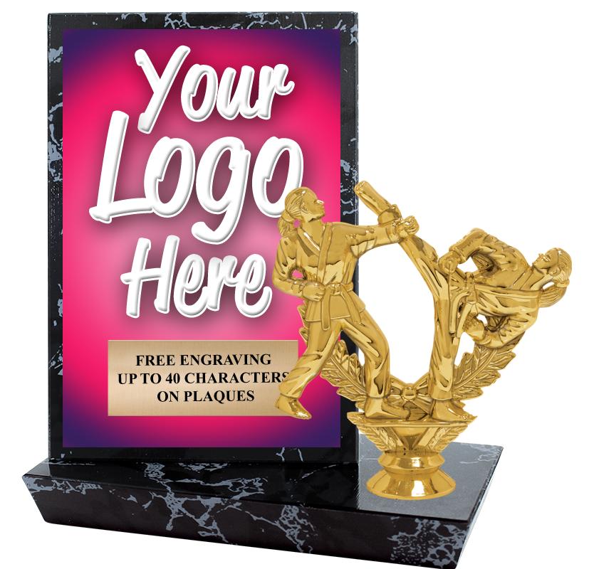 6"X6" CUSTOM STADIUM PLAQUE