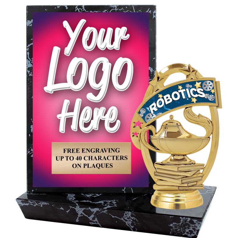 6"X6" CUSTOM STADIUM PLAQUE