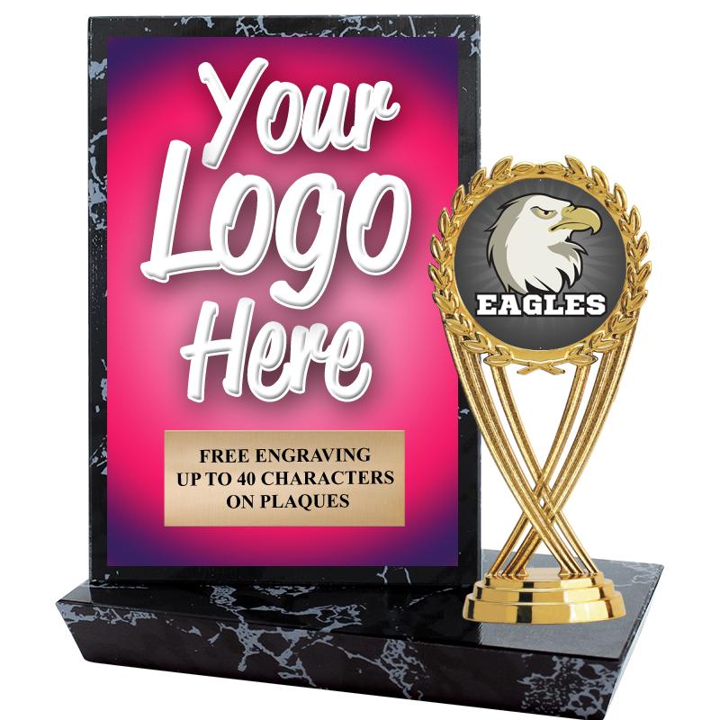 6"X6" CUSTOM STADIUM PLAQUE