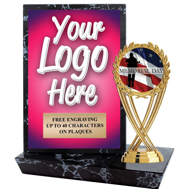 6"X6" CUSTOM STADIUM PLAQUE