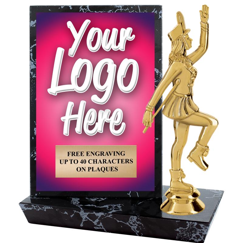 6"X6" CUSTOM STADIUM PLAQUE