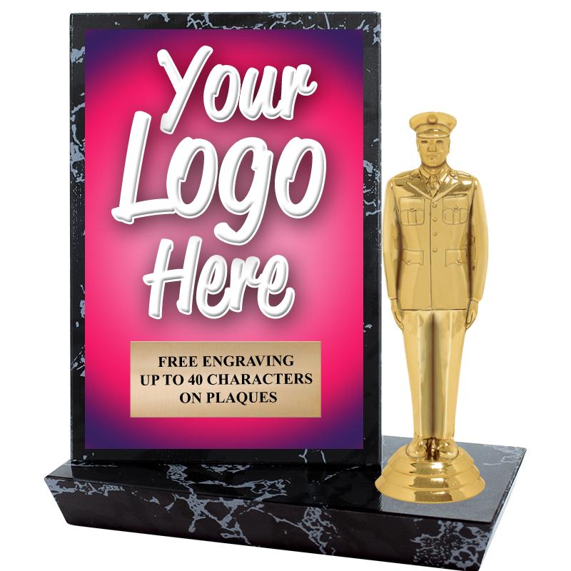 6"X6" CUSTOM STADIUM PLAQUE