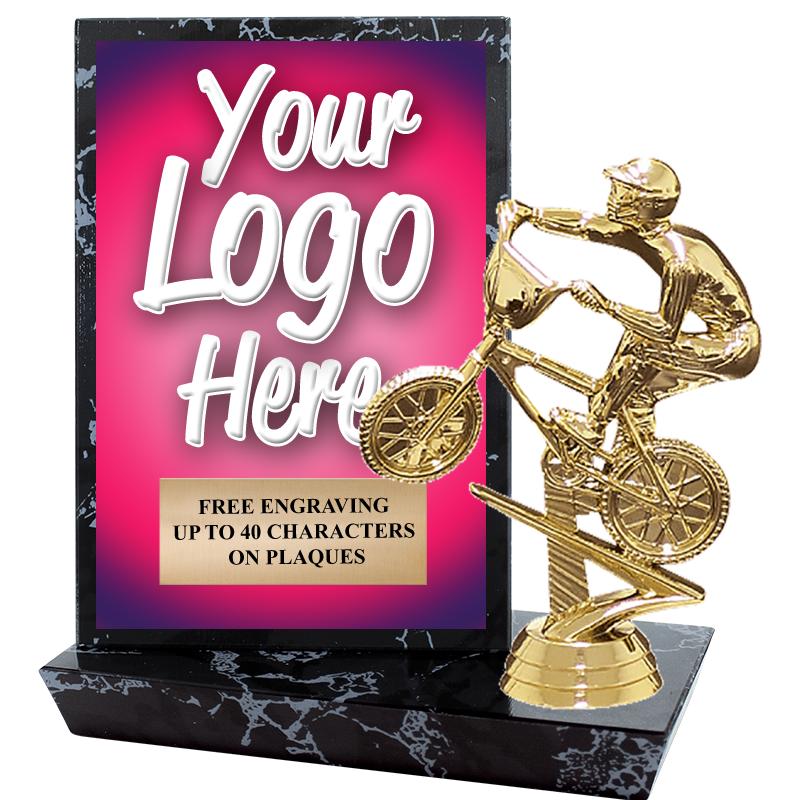 6"X6" CUSTOM STADIUM PLAQUE