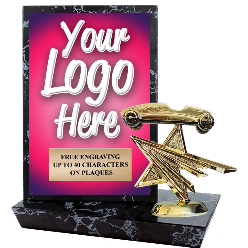 6"X6" CUSTOM STADIUM PLAQUE