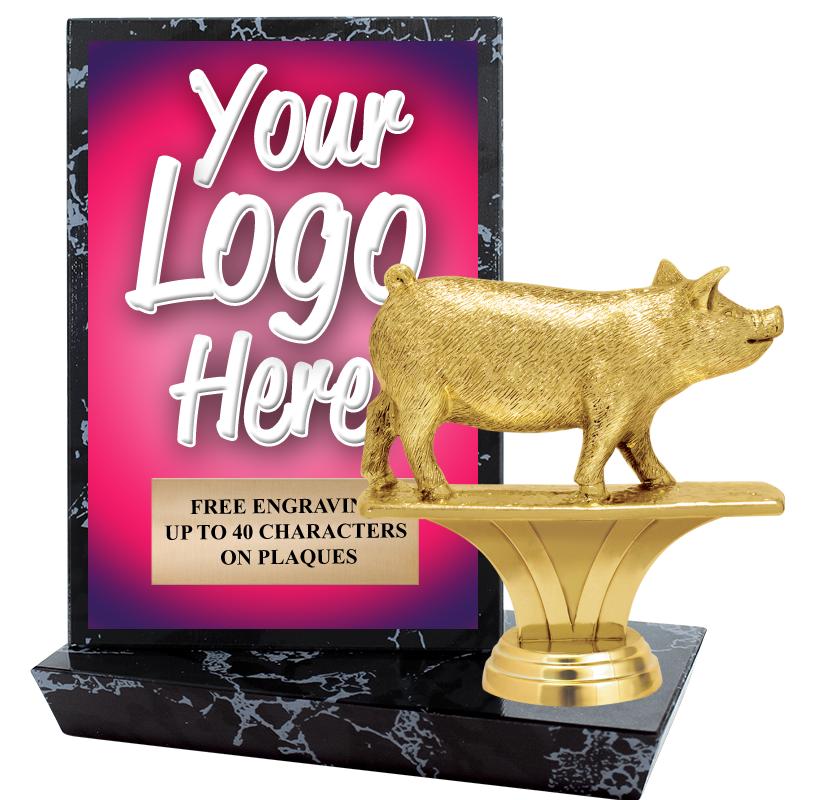 6"X6" CUSTOM STADIUM PLAQUE