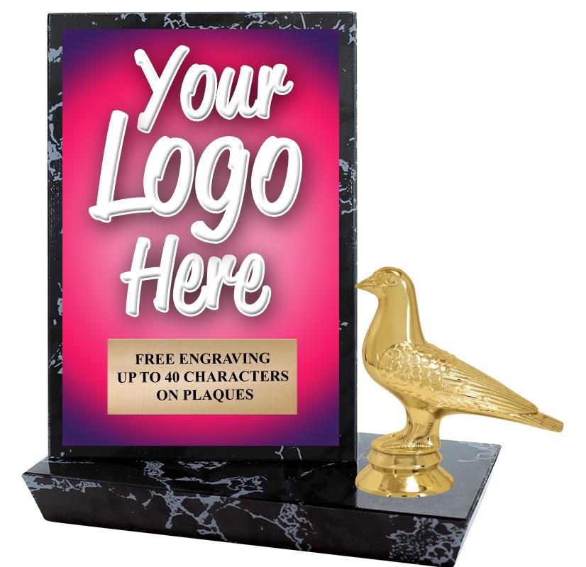 6"X6" CUSTOM STADIUM PLAQUE