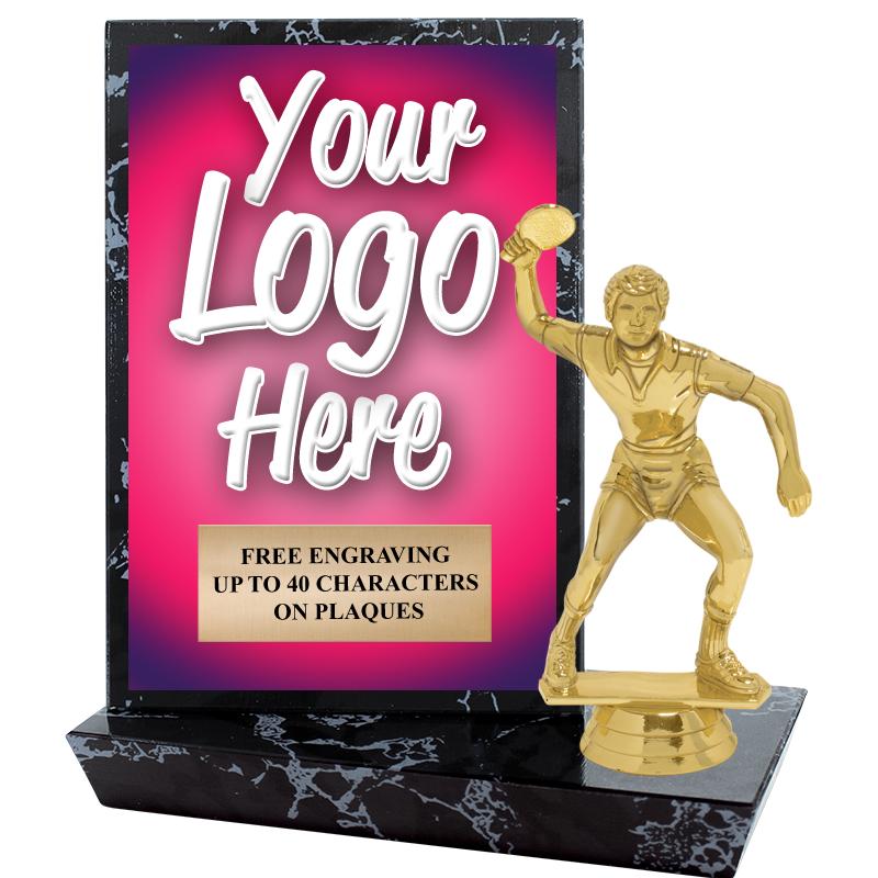 6"X6" CUSTOM STADIUM PLAQUE